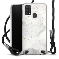 Carry Case Transparent Fabric black/silver