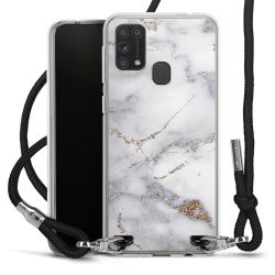 Carry Case Transparent Fabric black/silver