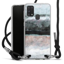 Carry Case Transparent Fabric black/silver