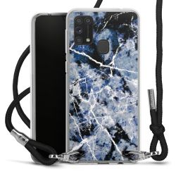 Carry Case Transparent Fabric black/silver