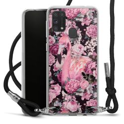 Carry Case Transparent Fabric black/silver