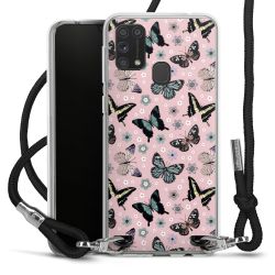 Carry Case Transparent Fabric black/silver