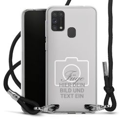 Carry Case Stoff schwarz/silber