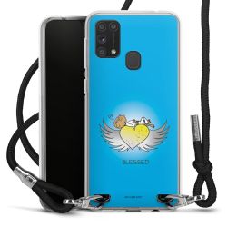 Carry Case Stoff schwarz/silber