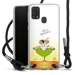 Carry Case Stoff schwarz/silber