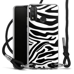 Carry Case Transparent Fabric black/silver