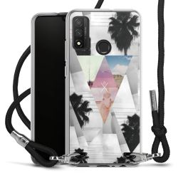 Carry Case Transparent Fabric black/silver