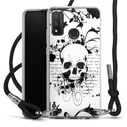 Carry Case Transparent Fabric black/silver