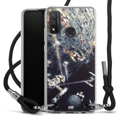 Carry Case Transparent Fabric black/silver