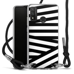 Carry Case Transparent Fabric black/silver