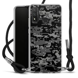 Carry Case Transparent Fabric black/silver