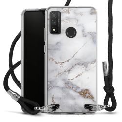 Carry Case Transparent Fabric black/silver