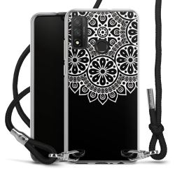 Carry Case Transparent Fabric black/silver