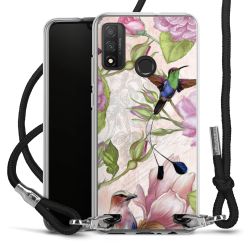 Carry Case Transparent Fabric black/silver