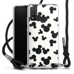 Carry Case Transparent Fabric black/silver