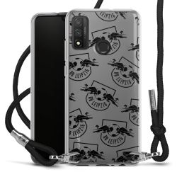 Carry Case Transparent Fabric black/silver