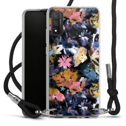 Carry Case Transparent Fabric black/silver