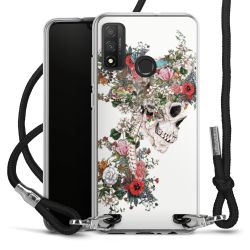 Carry Case Transparent Fabric black/silver