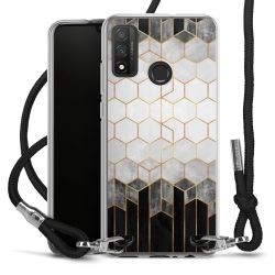 Carry Case Transparent Fabric black/silver