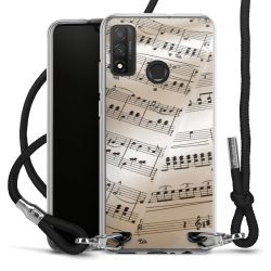 Carry Case Transparent Fabric black/silver