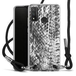 Carry Case Transparent Fabric black/silver