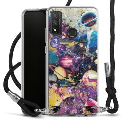 Carry Case Transparent Fabric black/silver