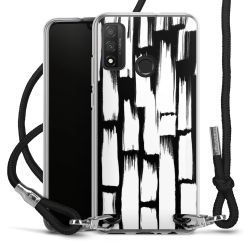 Carry Case Transparent Fabric black/silver