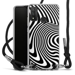 Carry Case Transparent Fabric black/silver