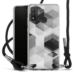 Carry Case Transparent Fabric black/silver