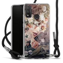 Carry Case Transparent Fabric black/silver