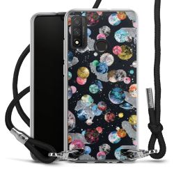 Carry Case Transparent Fabric black/silver