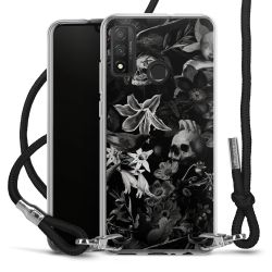 Carry Case Transparent Fabric black/silver