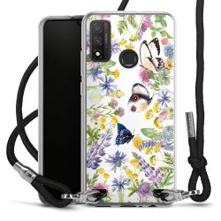 Carry Case Transparent Fabric black/silver