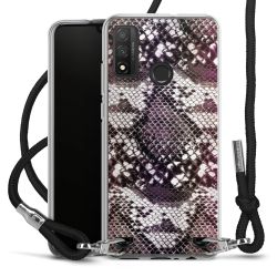 Carry Case Transparent Fabric black/silver