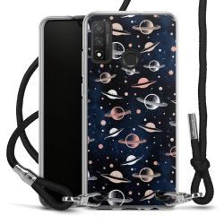 Carry Case Transparent Fabric black/silver