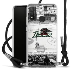 Carry Case Transparent Fabric black/silver