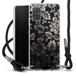 Carry Case Transparent Fabric black/silver