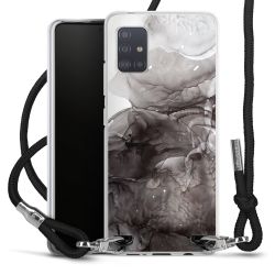 Carry Case Transparent Fabric black/silver