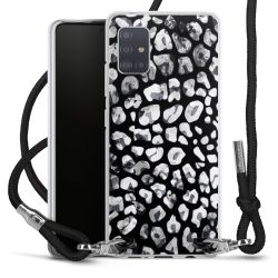 Carry Case Transparent Fabric black/silver