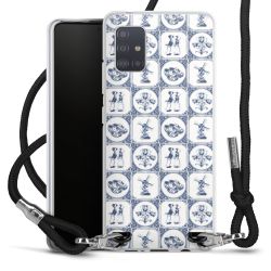 Carry Case Transparent Fabric black/silver