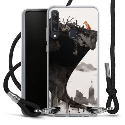 Carry Case Transparent Fabric black/silver