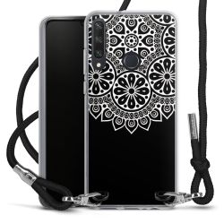 Carry Case Transparent Fabric black/silver