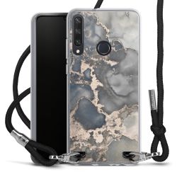 Carry Case Transparent Fabric black/silver