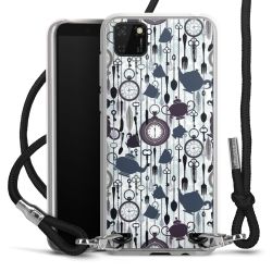 Carry Case Transparent Fabric black/silver