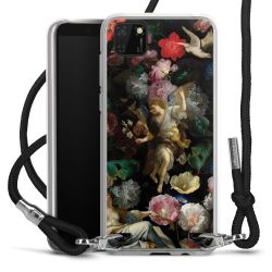 Carry Case Transparent Fabric black/silver