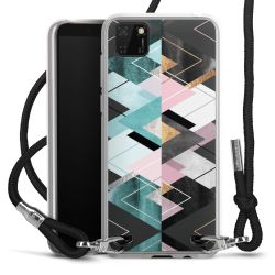 Carry Case Transparent Fabric black/silver