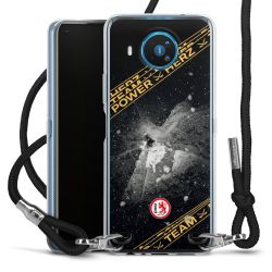 Carry Case Stoff schwarz/silber