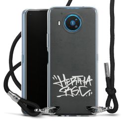 Carry Case Stoff schwarz/silber