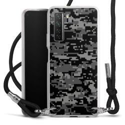 Carry Case Transparent Fabric black/silver