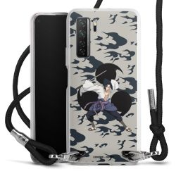 Carry Case Transparent Fabric black/silver